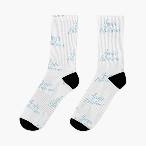 Item preview, Light Blue Aveda Esthetician Cursive  designed and sold by Dalaura.