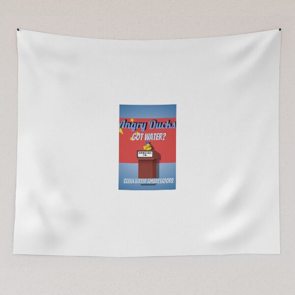 Item preview, Angry Ducks Clean Water Ambassadors China designed and sold by Kin9Me.