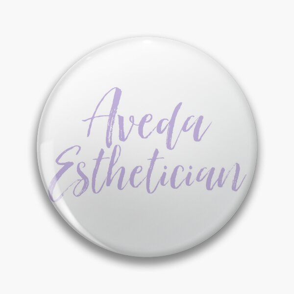 Item preview, Lilac Aveda Esthetician Cursive  designed and sold by Dalaura.