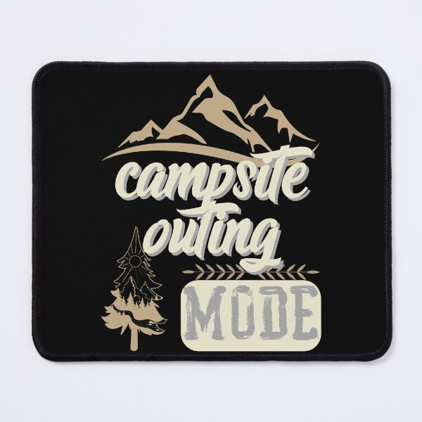 Item preview, campsite outing mode, forest river sun inside tree pine designed and sold by movie-popcorn.