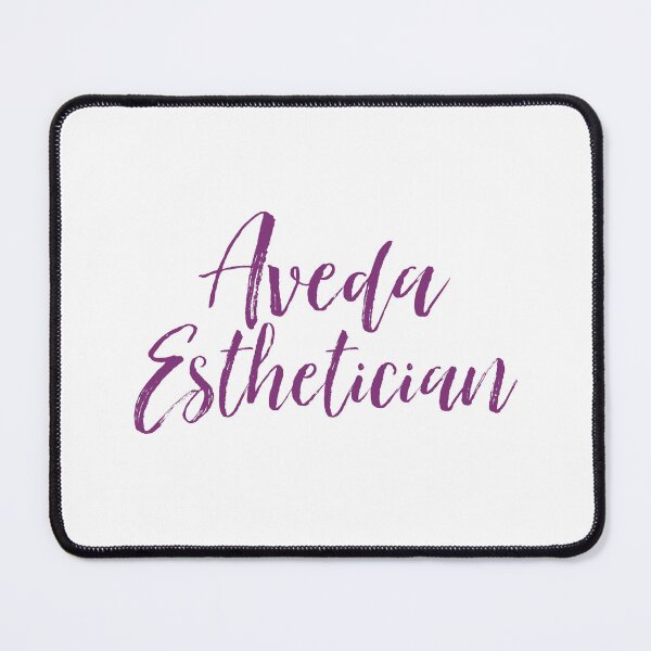 Item preview, Dark Purple Aveda Esthetician Cursive designed and sold by Dalaura.