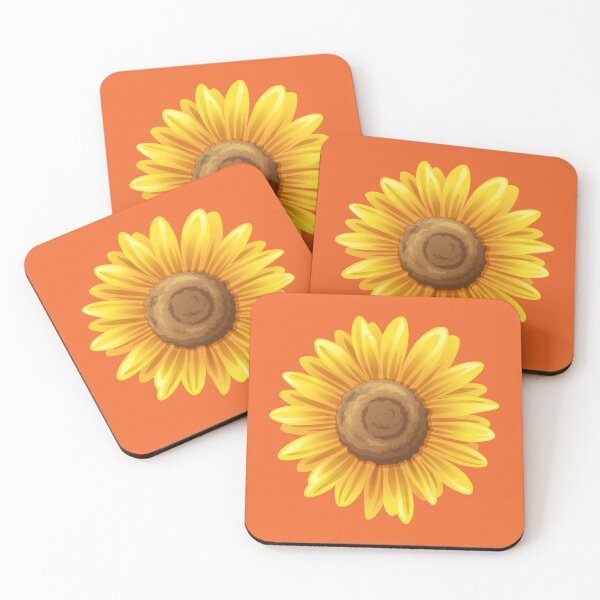 Item preview, Watercolor Yellow Sunflower Petals designed and sold by TheCatmeow2000.