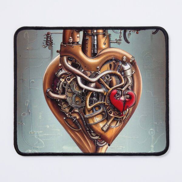 Item preview, Steampunk mechanical heart designed and sold by Dendros-Studio.