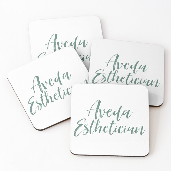 Item preview, Dark Green Aveda Esthetician Cursive  designed and sold by Dalaura.