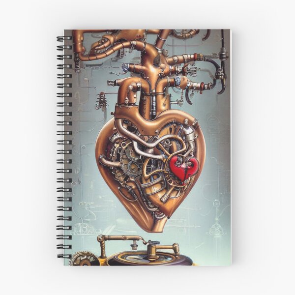 Item preview, Steampunk mechanical heart designed and sold by Dendros-Studio.