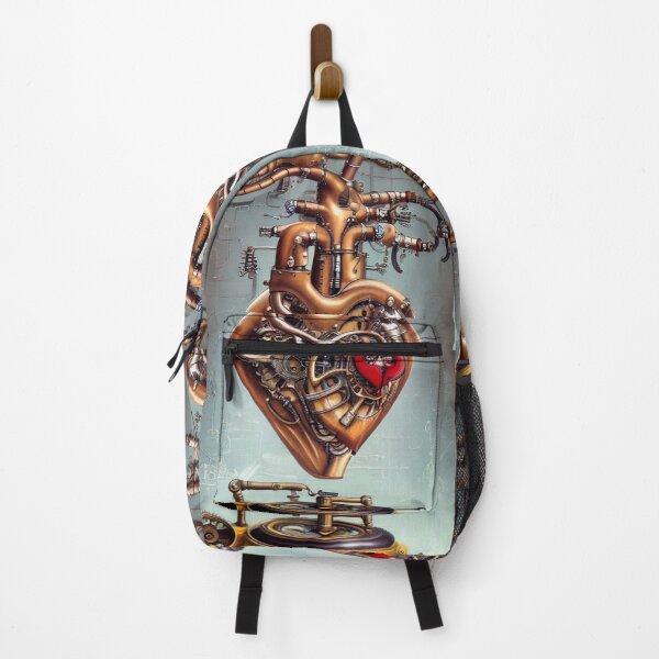 Item preview, Steampunk mechanical heart designed and sold by Dendros-Studio.