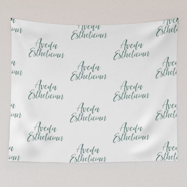 Item preview, Dark Green Aveda Esthetician Cursive  designed and sold by Dalaura.