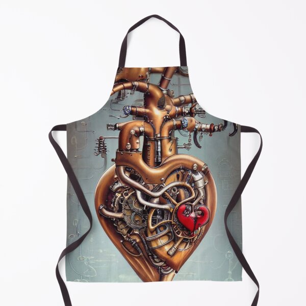 Item preview, Steampunk mechanical heart designed and sold by Dendros-Studio.