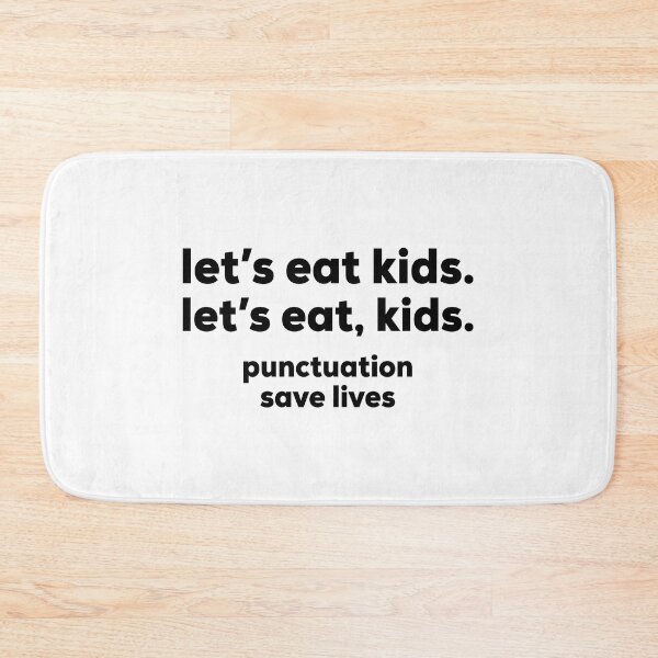 Item preview, Punctuation Saves Lives designed and sold by Venus Complete.