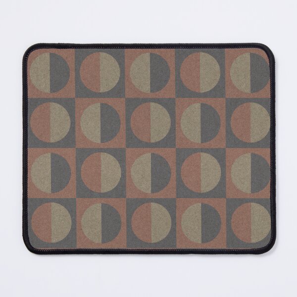 Item preview, Faded Pink and Brown Circles Retro Vintage Pattern 62 designed and sold by RougeTrader.