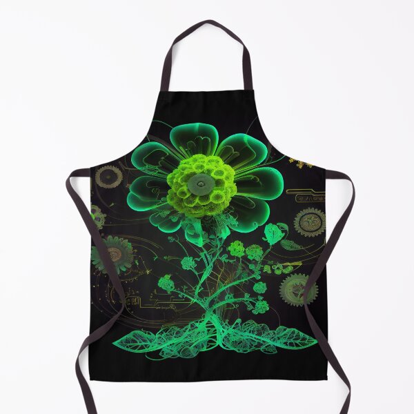 Item preview, Neural Network Flower Art: The Perfect Blend of Technology and Nature MODEL 10 designed and sold by Thewallart.