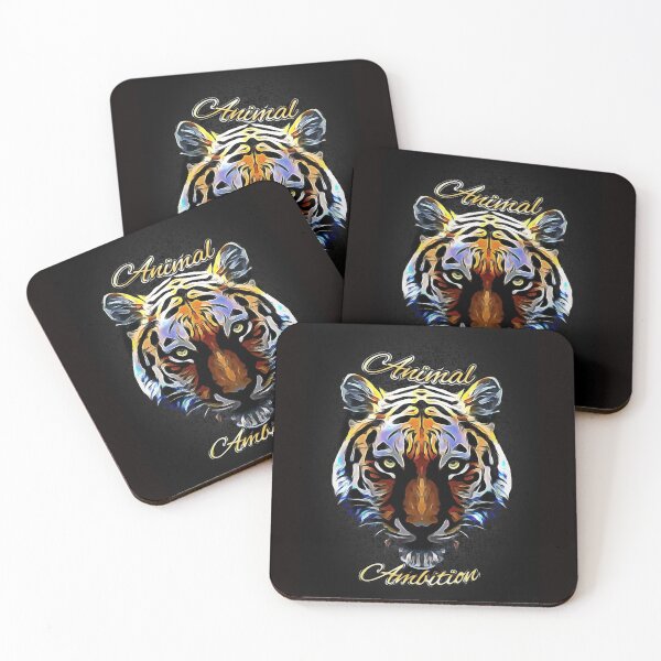 Item preview, AnimalAmbitionTiger001 designed and sold by HughesLovesArt.