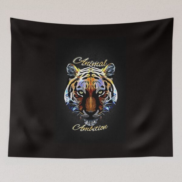 Item preview, AnimalAmbitionTiger001 designed and sold by HughesLovesArt.