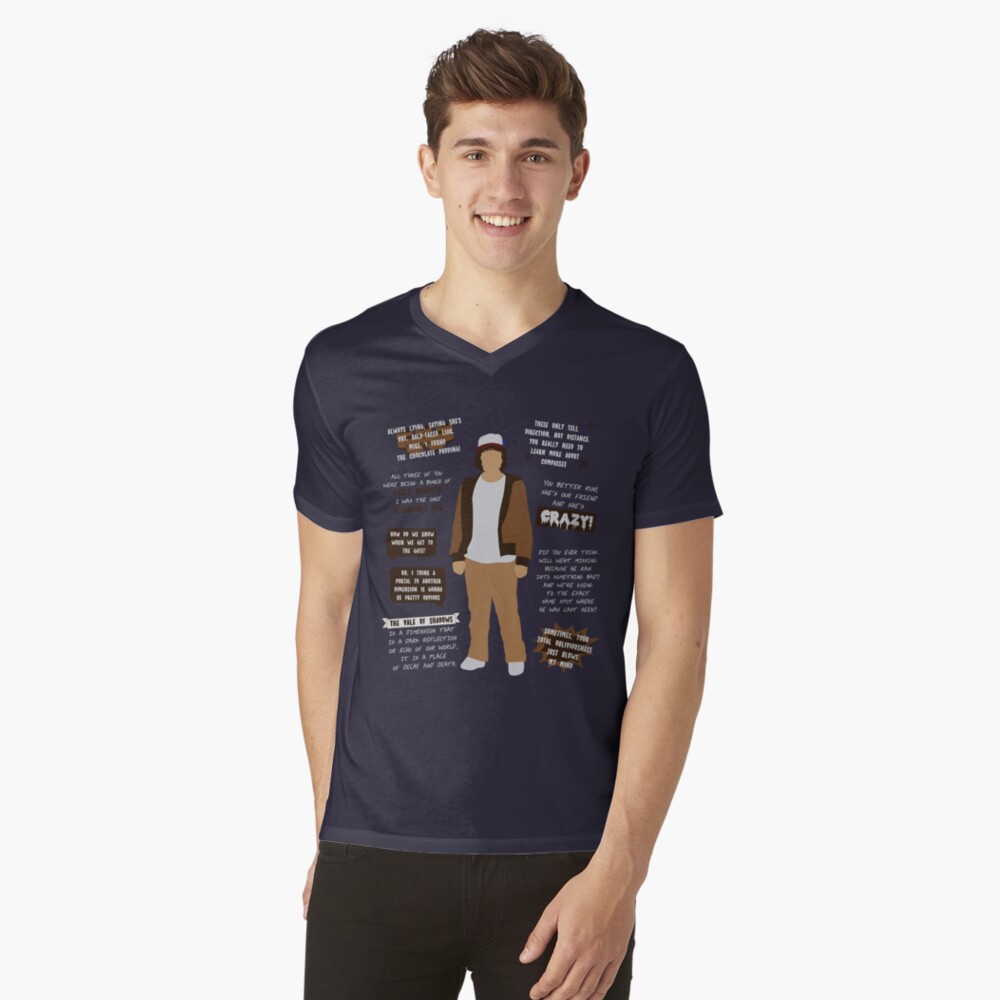 Dustin Henderson Stranger Things She Is Our Friend And She's Crazy Unisex T- Shirt - Teeruto