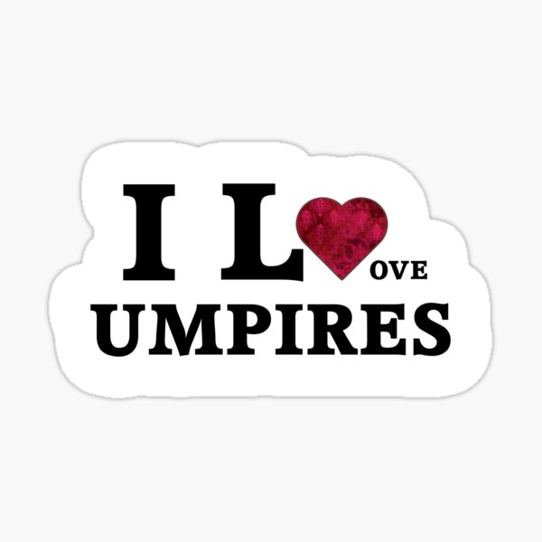 Umpire Stickers for Sale