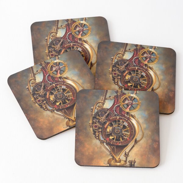 Item preview, Steampunk mechanical heart designed and sold by Dendros-Studio.