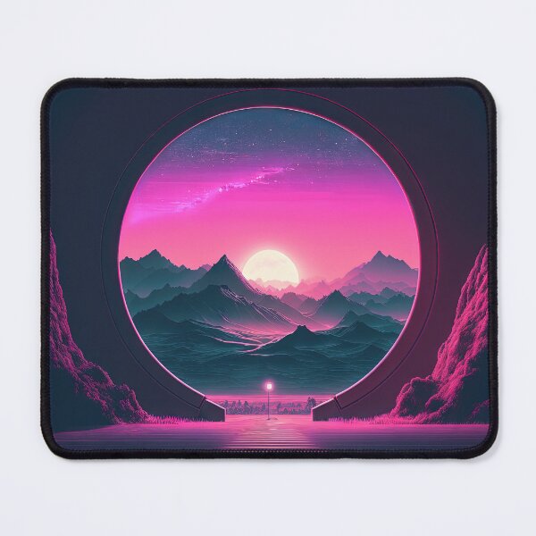 Item preview, A Passage to a Synthwave Wonderland designed and sold by Mullet Monkey.