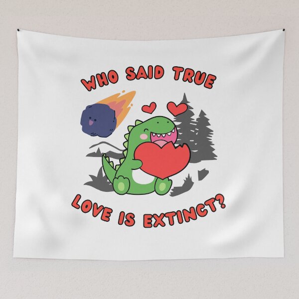 Item preview, Love in the Age of Dinosaurs designed and sold by GoblinBoutique.