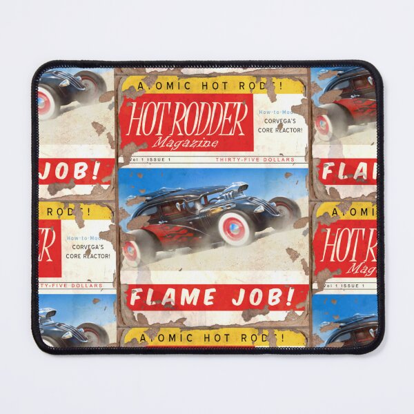 Item preview, HOT RODDER Magazine Vol.1 Issue 1 Flame Job! (Atomic Hot Rods!) designed and sold by Vault 67 Depot.