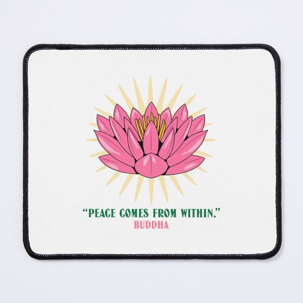 Item preview, "Peace Comes From Within" Buddha designed and sold by SerenaBliss.