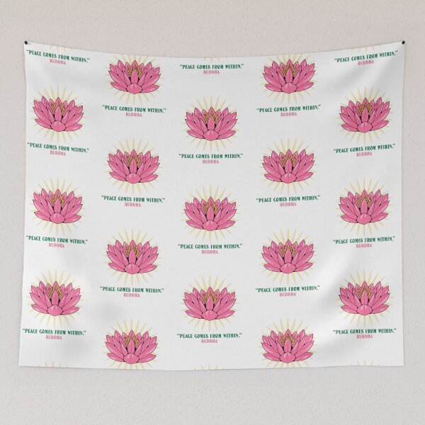 Item preview, "Peace Comes From Within" Buddha designed and sold by SerenaBliss.