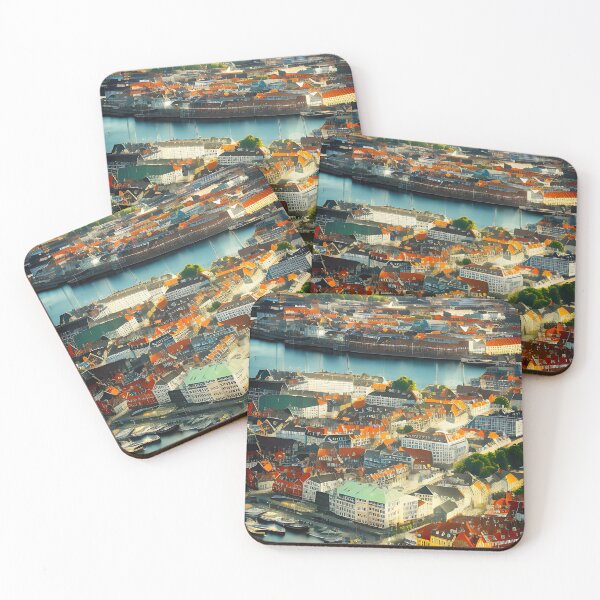 Item preview, Copenhagen Digital Art Illustration designed and sold by artsandprintsco.