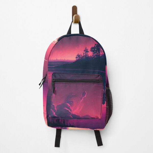 Item preview, Synthwave Solitude: A Retro-Inspired Tribute to Romanticism designed and sold by Mullet Monkey.