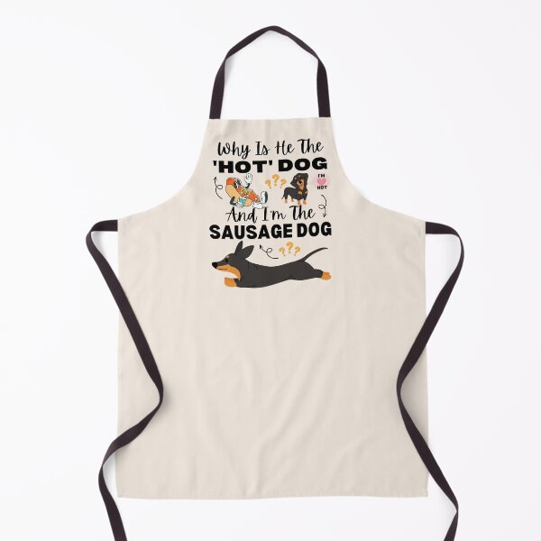 Item preview, Funny, Why Is He The Hot Dog And I Am The Sausage Dog  designed and sold by EileenTheArt.