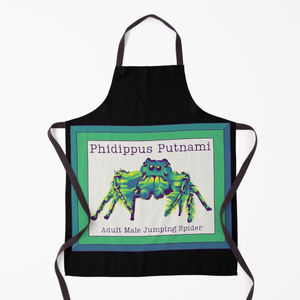 Item preview, Phidippus Putnami - Jumping Spider designed and sold by Unhinged Heather.