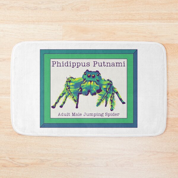 Item preview, Phidippus Putnami - Jumping Spider designed and sold by Unhinged Heather.