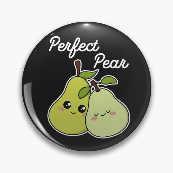 Item preview, We Make a Perfect Pear Perfect Pair Kawaii Cute Kawaii Pear designed and sold by MeowsAndMakes.