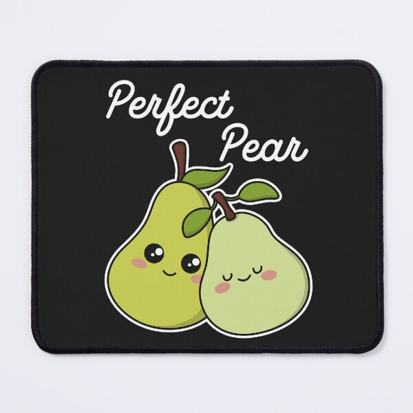 Item preview, We Make a Perfect Pear Perfect Pair Kawaii Cute Kawaii Pear designed and sold by MeowsAndMakes.