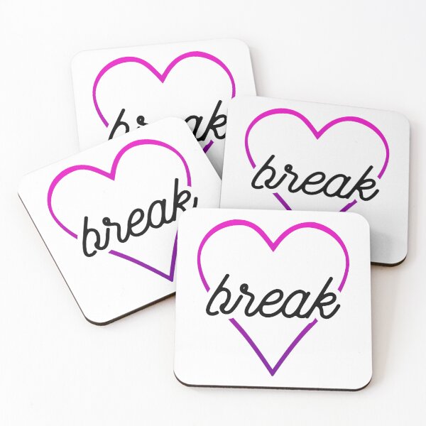 Item preview, Heartbreak break inside heart designed and sold by Lghow.