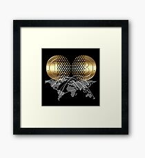 Bitcoin Concept Framed Print