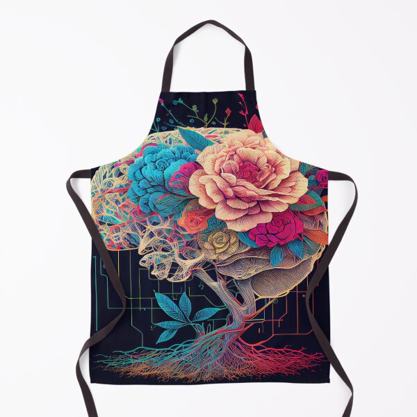 Item preview, Neural Network Flower Art: The Perfect Blend of Technology and Nature MODEL 19 designed and sold by Thewallart.