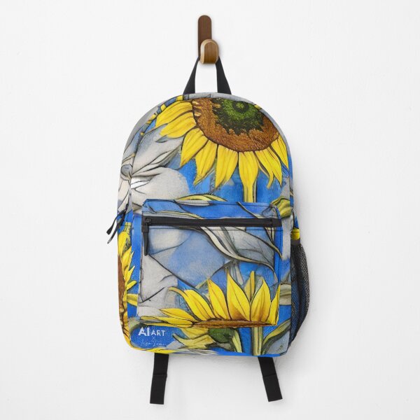 Item preview, Ukrainian Sunflower Field Illustration designed and sold by LisaTumi.art.