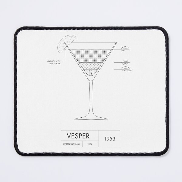 Item preview, Vesper | Classic Cocktails designed and sold by _YZ studio.