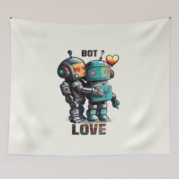 Item preview, Robot Love: Bot Love designed and sold by DieselElkins.