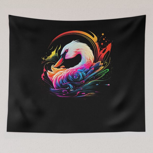 Item preview, Ilustración del cisne mudo designed and sold by diixtarshop.