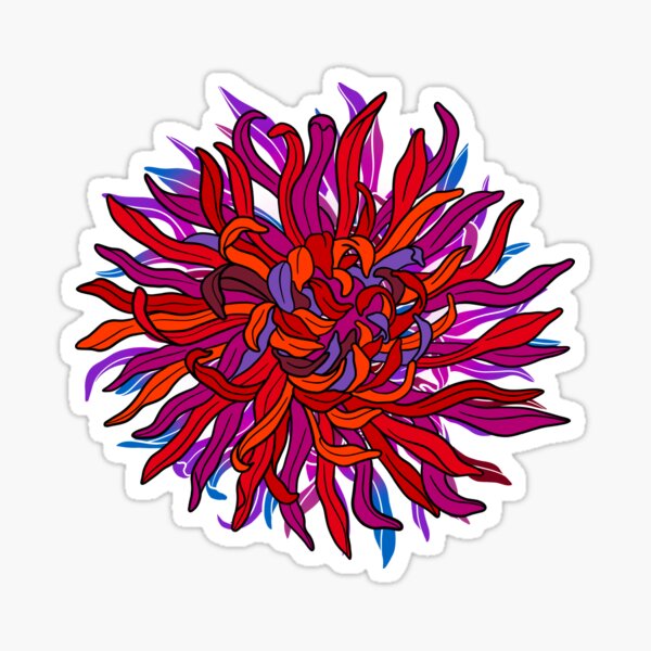 Item preview, Colorful Chrysanthemum  designed and sold by DaveDanchuk.