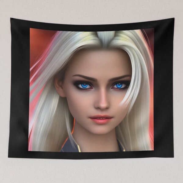 Item preview, Blonde Teen Girl designed and sold by DoublecrashArt.
