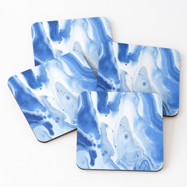 Item preview, Abstract Marble Blue Texture designed and sold by Alarasboy.