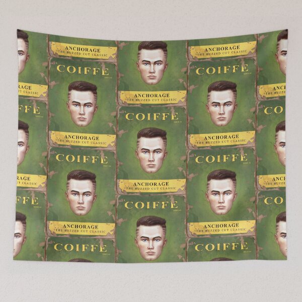 Item preview, La Coiffe Issue 2 'Anchorage: The Buzzed Cut Classic' designed and sold by Vault 67 Depot.