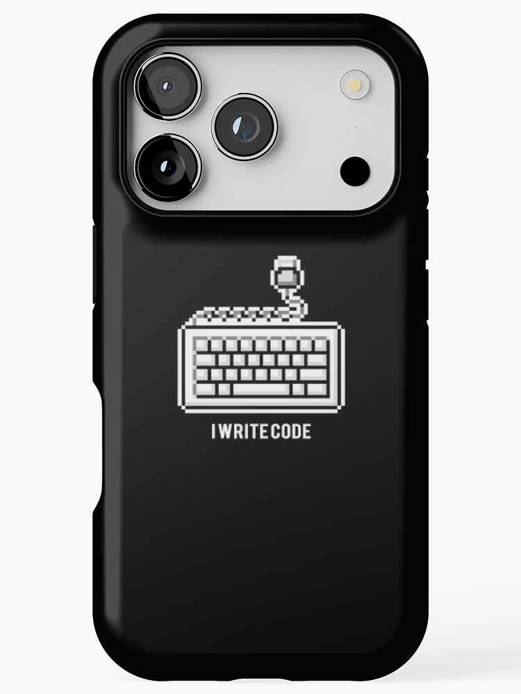 Thumbnail 1 of 4, iPhone Case, I write code designed and sold by KeepOnCoding.