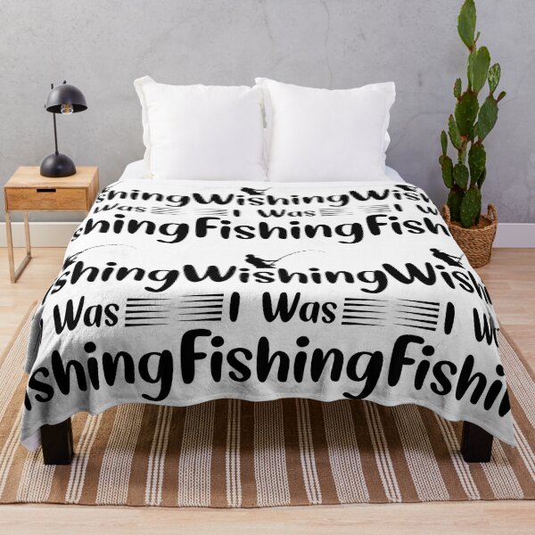 Item preview, FISHING | WISHING I WAS FISHING | FISHING LOVER designed and sold by YourMinimalist-.