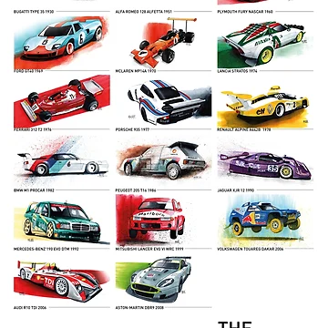 Artwork thumbnail, The Racers by Alt_ Illustrations