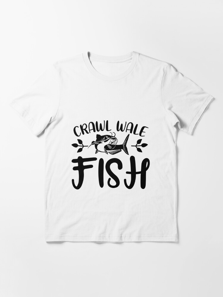 Only Fish Shirt: Funny Fishing & Everyday Workout Apparel L / Ladies V Neck Tee