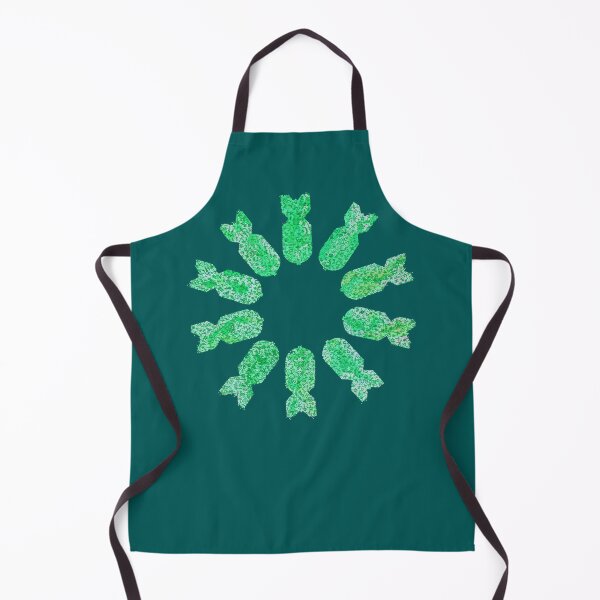 Item preview, Crazy Daisy (green) designed and sold by BrownWoodRobot.