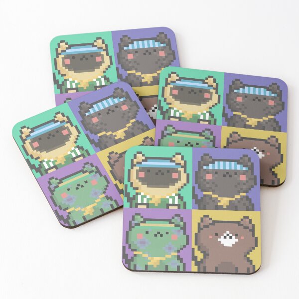Item preview, Pixel Cat Tile 25 designed and sold by sosorimaru.