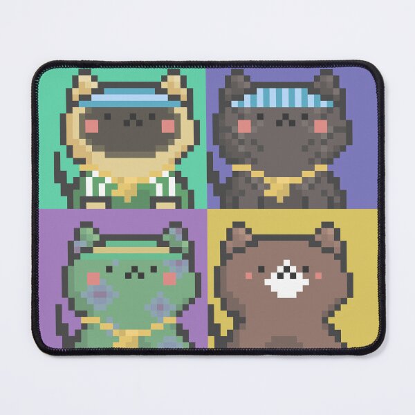 Item preview, Pixel Cat Tile 25 designed and sold by sosorimaru.